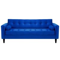 Bodevir - Sofa Retro 3Cg Felpa 00 Azul Rey
