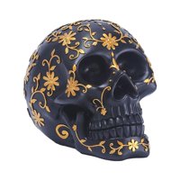 Bothyi - Adorno De Esqueleto Calavera Decoración Prop Calavera Estatua Para Sala De Estar Hogar Escritorio