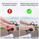 thumbnail image 3 of Empuñaduras de manillar de bicicleta PRUNUS Rubber Ergonomic MTB 90 mm+130 mm, 3 of 7