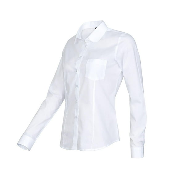 Blusa Entallada Colegio Blanca Niña blanco