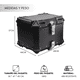 thumbnail image 2 of Maleta Para Moto Top Case Aleacion Aluminio 55 Litros, 2 of 8
