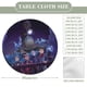 thumbnail image 2 of El Príncipe Dragón theme Fitted Round Tablecloths Elastic Edged Table Covers Waterproof Table Cloth For Kitchen Holiday Party Tables Decor 120cm, 2 of 6