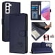 thumbnail image 5 of Funda tipo cartera FOXDOCK para Samsung Galaxy S21 Plus con soporte, ranuras, RFID, diseño de gato, 5 of 5