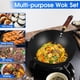 thumbnail image 3 of Wok Souped Up Recipes, acero al carbono, 26 cm, con tapa para estufas, 3 of 6