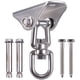 thumbnail image 1 of Colgante de oscilación de acero inoxidable montaje de oscilación de techo de uso pesado gancho de oscilación giratorio libre Kit de hardware de oscilación para Yoga Swing Hammock Chair Porch, 1 of 3