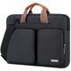 thumbnail image 1 of Bolso de hombro para portátil Lacdo 360° con protección de 14 pulgadas, negro, 1 of 7