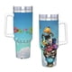 thumbnail image 4 of Fuera del Nido Vaso aislado de acero inoxidable con asa, diseño temático, regalo para familia, amigos y fans; incluye pajita y encaja en el portavasos estándar, 40 oz, 4 of 6