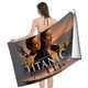 thumbnail image 4 of Titanic Toalla de playa de secado rápido con diseño temático, regalo para mujeres y niñas, ideal para cumpleaños, fans, amantes de la música, uso en la playa o al aire libre, 78 × 180 cm, 4 of 6