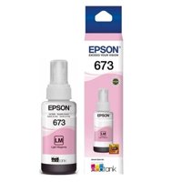 Epson - Botella De Tinta Modelo 673 / T673620 Color Magenta Claro