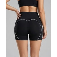 Flix Spa - Short Mujer Levanta Cola Con Lineas Blancas Moldeadora Pro