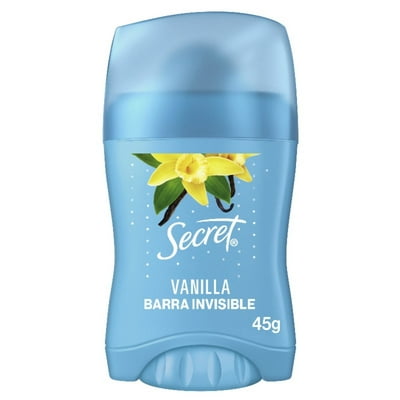 Antitranspirante Barra Invisible Vanilla 45 G Secret