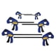 thumbnail image 1 of Pinzas IRWIN QUICK-GRIP para carpintería, paquete de 6, 140 libras, 1 of 8