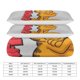 thumbnail image 2 of x206 Garfield Bed Duvet Cover Microfiber Bedding Sets 3D Printed Lightweight 3 Piece Comforter Sets, 1 Duvet Cover And 2 Pillow Shams for Kids Boys Girls 90"x90" jn206, 2 of 5
