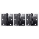 thumbnail image 2 of Pack 3 Bisagras Acero Odis 3”× 3”×2,0mm - Negro, 2 of 7