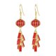thumbnail image 1 of Pendientes De A?o Nuevo Chino Pendientes De Gancho únicos Para El Compromiso De Citas Holiday Style A, 1 of 5