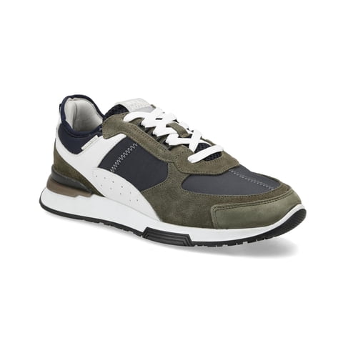 Zapatillas Hombre Cuero Y Textil Rockhampton-0-55 Bullboxer Verde 41