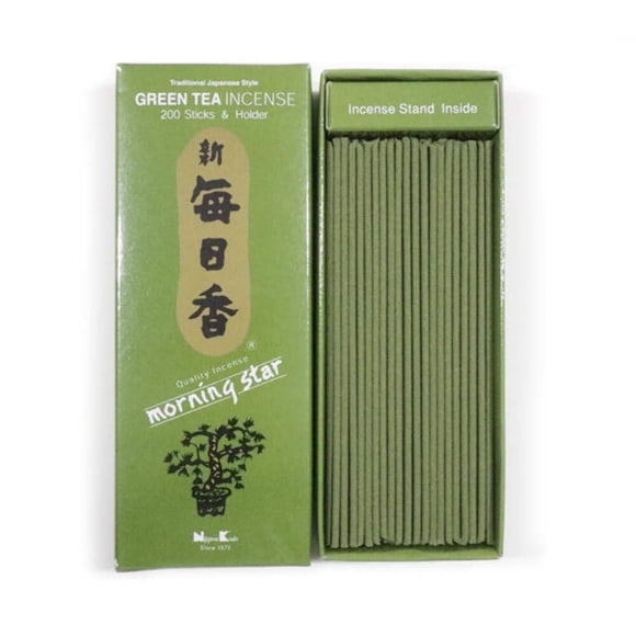 Incienso Morning Star aroma té verde 200 varitas