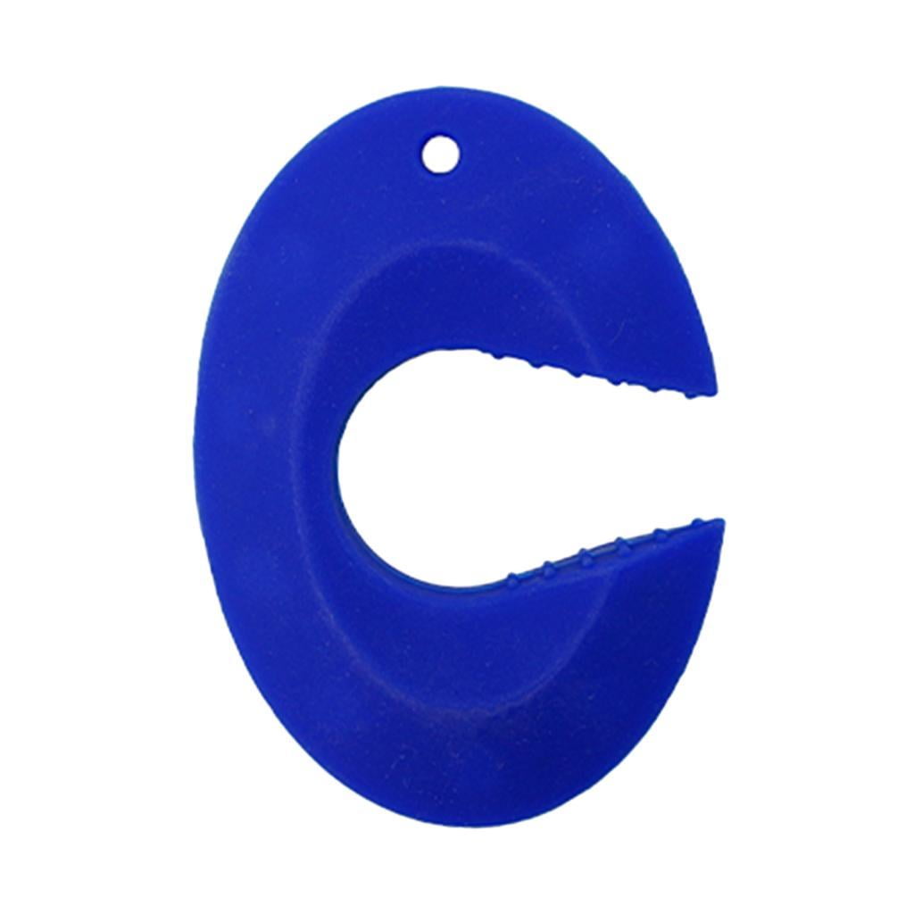 Magideal - Protector Y Tope De Puerta Protector Contra Pinchazos De Puerta Uso Conveniente A Prueba De Bebés Fácil Uso Accesorios Para Niños Silicona Profesional Azul