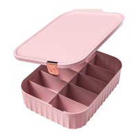 Bothyi - Organizadores De Ropa Interior Divisor Organizadores De Guardarropa Para Sujetador 10 Rejillas Rosa