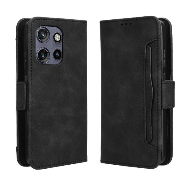 Funda Tipo Billetera FOXDOCK para Motorola MOTO Edge 50 Neo – Tapa Flip con Tarjetero