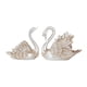 thumbnail image 5 of 2 esculturas de cisne, figuritas de cisne, regalo de cumpleaños, adornos modernos, decoración del hogar para balcón, mesa, estantería, centro de mesa, Blanco, 5 of 5