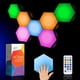 thumbnail image 1 of Sensory Lights Emberela HexLights, paquete de 7 luces hexagonales táctiles, 1 of 8
