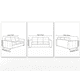 thumbnail image 3 of Sofa Pufa 3 Cuerpos, 3 of 3