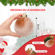 thumbnail image 5 of 15 Esferas Navideña 8cm Bambalinas Terciopelo Adornos Arbol, 5 of 5