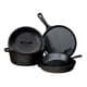 thumbnail image 1 of Juego de utensilios de cocina Lodge Seasoned, hierro fundido, paquete de 5 piezas, 1 of 8
