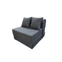 Recutex - Sofa Cama Espuma Grey Premium 190X75X18 Full