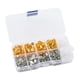 thumbnail image 5 of Kit De Pendientes De Botón Agujas De Aguja De Fondo Plano Para Regalos De Cumplea?os De Bricolaje Chica Blanco K Oro Mezclado, 5 of 5