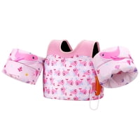 Chaleco De Natación Moko Para Niños Pequeños, De 6 A 14 Kg, Con Silbato De Emergencia