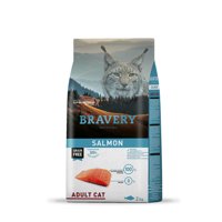 Bravery - Alimento Super Premium Para Gatos Sabor Salmón 2 Kg