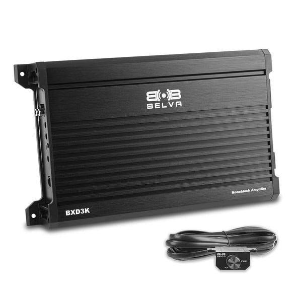 Amplificador BELVA BXD3K 3000 W 1 Ω Clase‑D Mono