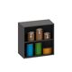 thumbnail image 4 of Mueble De Cocina Etni 1 Repisa 1 Puerta Grafito, 4 of 5