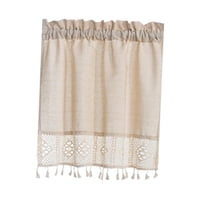 Bothyi - Cortina Corta Para Ventanas, Cenefa De Granja Para Cocina, Armario, Cafetería, Comedor, 74Cm X 90Cm