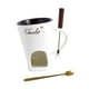 thumbnail image 1 of Olla Para Fondue Electrodomésticos De Cocina Taza Para Fondue Para Fiesta Día De San Valentín Cita Nocturna Blanco, 1 of 3