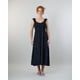 thumbnail image 2 of Vestido largo Smock Crep Negro Polemic, 2 of 3