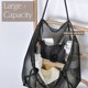thumbnail image 3 of Bolsa de playa HOXIS Mesh para mujer de nailon y poliéster, 3 of 6