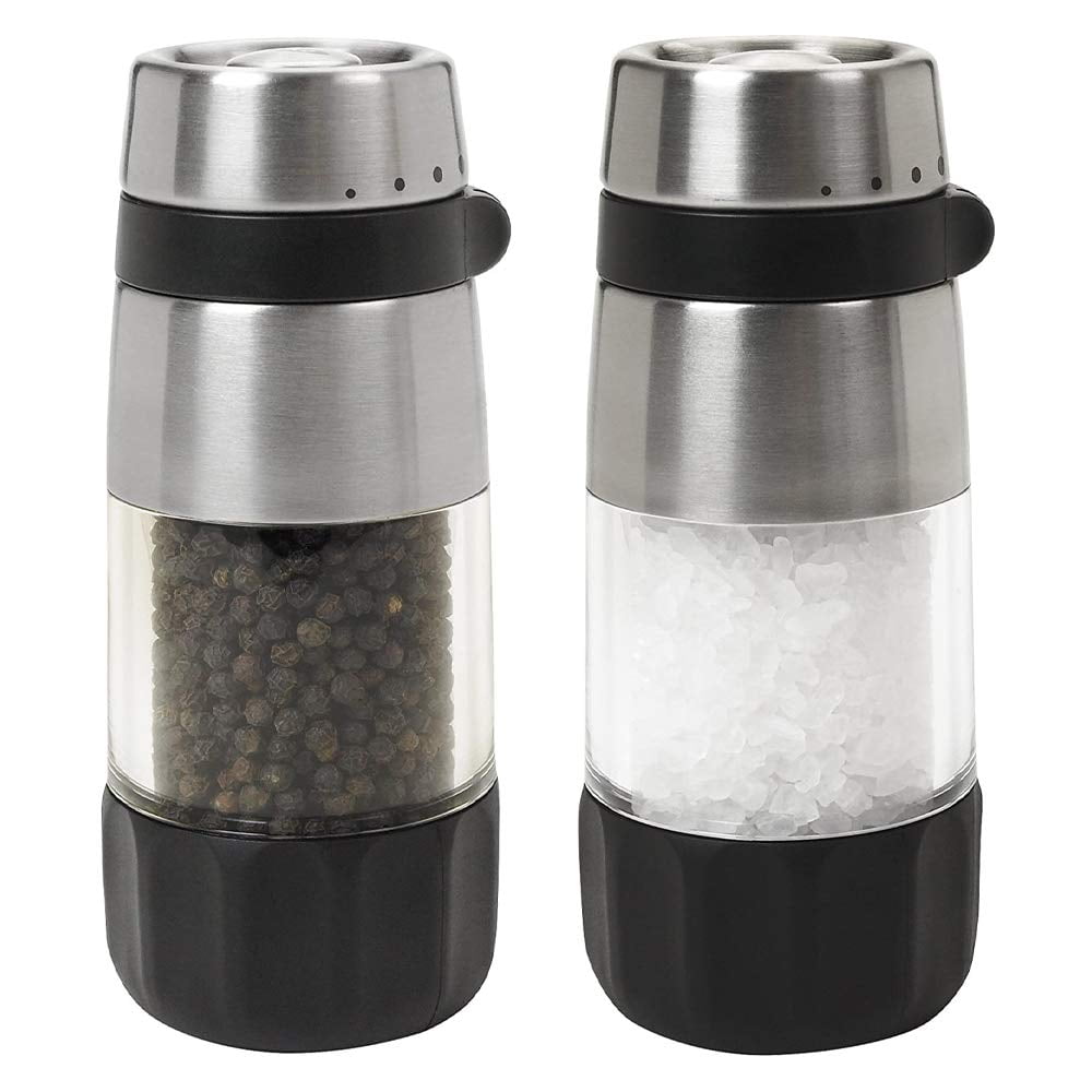Juego De Molinillos De Sal Y Pimienta Oxo Good Grips De Acero Inoxidable