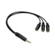 thumbnail image 5 of Cable De Extensión Divisor De Auriculares Sin Interferencias Para Auriculares De Teléfono Portátil De 1 A 3, 5 of 5
