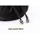 thumbnail image 4 of Bolsa con cordón para dados TOYFUL, grande, negra, con 8 bolsillos, 4 of 6