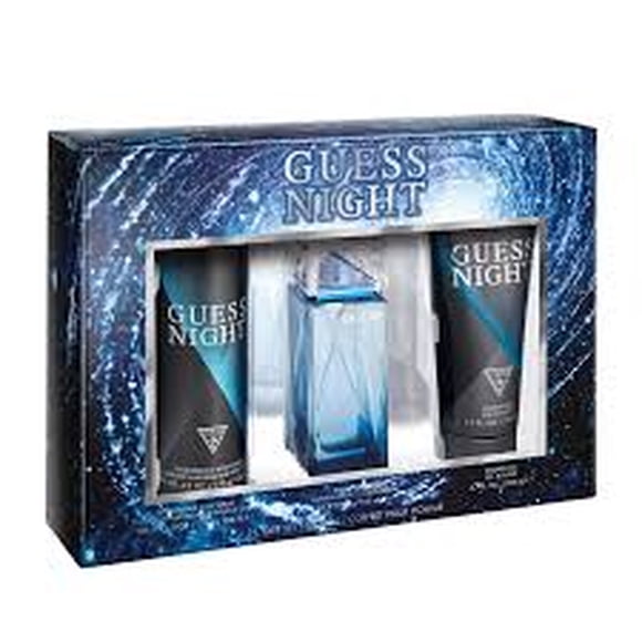 Perfume Guess Night Set 3 Pz, 3.4 oz (100 ml) EDT para hombre