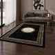thumbnail image 1 of Alfombra Pasillera 3d Decorativa W.m G Moderna 1.8 M 60 Cm Cuadro Negro Con Beige, 1 of 3