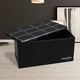 thumbnail image 2 of Banqueta Puff Baul Organizador Sillón Negro 76x38cm, 2 of 2