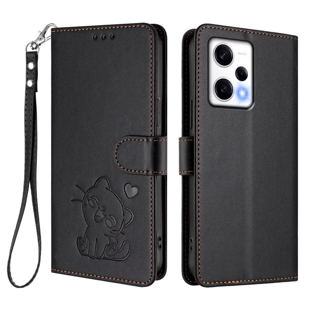 Funda Billetera Magnética para Xiaomi POCO X5 PRO, Negro