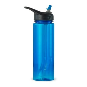 Ecovessel - Botella Deportiva Bombilla 709 Ml The Wave Azul.