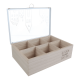 thumbnail image 1 of Caja de té City Love 6 divisiones 24x17x7cm, 1 of 3