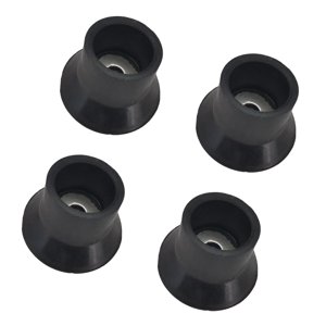 Ioensy - 4X Fundas Para Patas De Trampolín, Antideslizantes, Para Patas, Pedestales, Cama De Salto, Cubierta De Tubería L