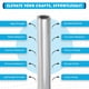 thumbnail image 4 of Rollo de aluminio metálico St. Louis Crafts, calibre 36, 3,5 m², 4 of 7